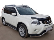 Nissan X-trail T31 2007–2014 Priekšējais aizsargstienis ST007 (nerūsējošais tērauds) foto 1