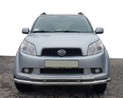 Daihatsu Terios 2006–2017 Priekšējais aizsargstienis ST014 (nerūsējošais tērauds) Ø60/42 mm foto 1