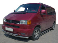 Volkswagen T4 Caravelle/Multivan 1990–2003 Priekšējais aizsargstienis ST014 (nerūsējošais tērauds) foto 2