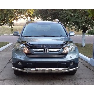 Priekšējais aizsargs ST015 (nerūsējošais tērauds) Honda CRV 2007–2011