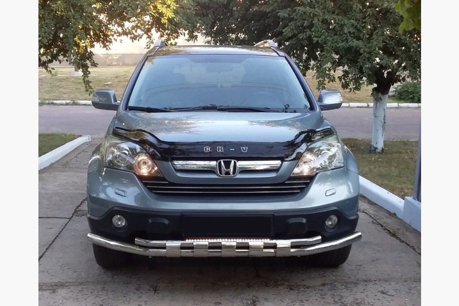 Honda CRV 2007–2011 Priekšējais aizsargs ST015 (nerūsējošais tērauds) Image