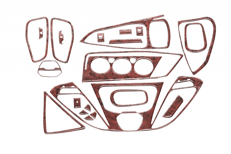 Ford Custom 2013–2022 Paneļa uzlikas Alumīnijs Image