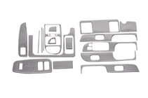 Nissan Patrol Y61 1997–2011 Instrumentu paneļa uzlikas (1998-2000) Alumīnijs foto 2