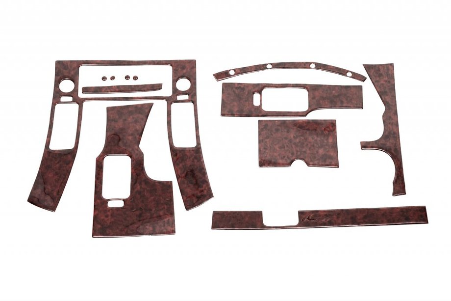 Nissan Navara 2006–2015 Salona paneļa uzliku komplekts (12 gab.) Karbon Image