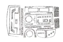 Volkswagen T6 2015–2024 Instrumentu paneļa uzlikas (2015-2019) foto 2