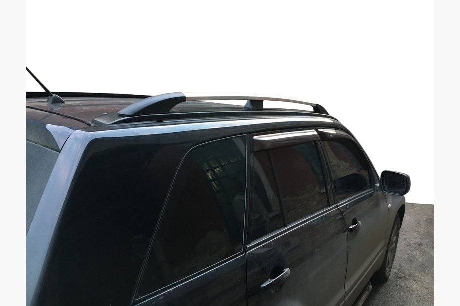 Suzuki Grand Vitara 2005–2017 Jumta reliņi DD (hromēti) Image