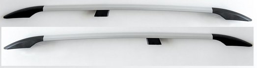 Peugeot Partner Tepee 2008–2018 IZPĀRDOŠANA!!! Pelēki metāliskas jumta reliņi foto 1