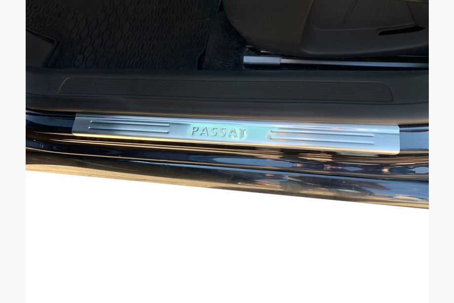 Volkswagen Passat B6 2006–2012 OmsaLine tipa 1 sliekšņu uzlikas (4 gab., nerūsējošais tērauds) Foto 1