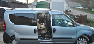 Fiat Doblo II 2010–2022 Hromēti jumta reliņi foto 7