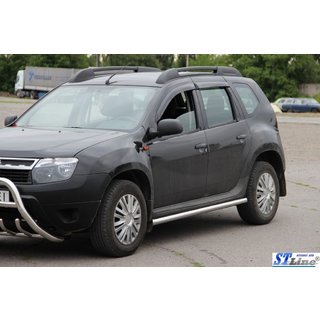 Sānu caurules (2 gab., nerūs. tērauds) Dacia Duster 2008–2018 foto 2