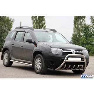 Sānu caurules (2 gab., nerūs. tērauds) Dacia Duster 2008–2018 foto 4