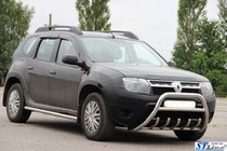 Dacia Duster 2008–2018 Sānu caurules (2 gab., nerūs. tērauds) foto 4