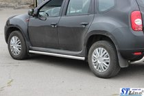 Dacia Duster 2008–2018 Sānu caurules (2 gab., nerūs. tērauds) foto 5