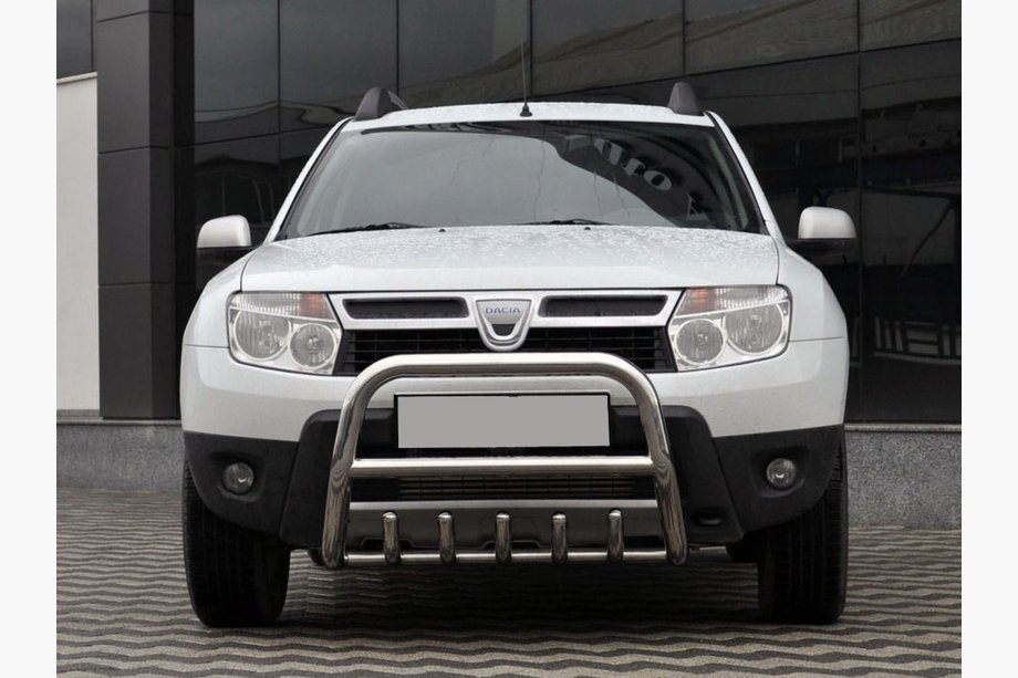 Renault Duster 2008–2017 Kengurubārs bez uzraksta QT006 (nerūsējošais tērauds) Image