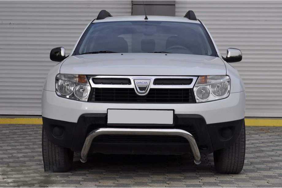 Dacia Duster 2008–2018 Priekšējais aizsargstienis ST011 (nerūs. tērauds) Image