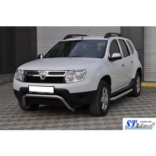 Priekšējais aizsargstienis ST011 (nerūs. tērauds) Dacia Duster 2008–2018 foto 2