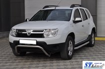Dacia Duster 2008–2018 Priekšējais aizsargstienis ST011 (nerūs. tērauds) foto 2