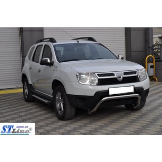 Priekšējais aizsargstienis ST011 (nerūs. tērauds) Dacia Duster 2008–2018 foto 3