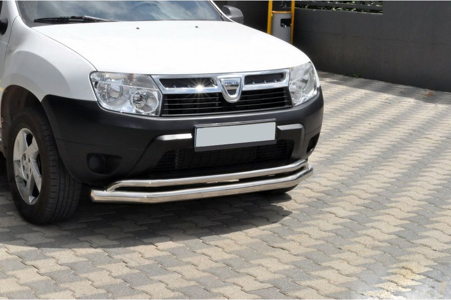 Renault Duster 2008–2017 Priekšējais aizsargstienis ST017 (nerūsējošais tērauds) Image
