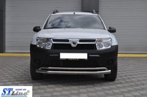 Renault Duster 2008–2017 Priekšējais aizsargstienis ST017 (nerūsējošais tērauds) foto 4