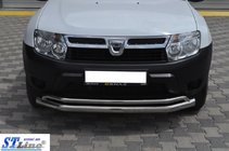 Renault Duster 2008–2017 Priekšējais aizsargstienis ST017 (nerūsējošais tērauds) foto 5