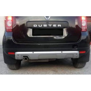 Aizmugurējā bampera uzlika (ABS, pelēka) Renault Duster 2008–2017 foto 1