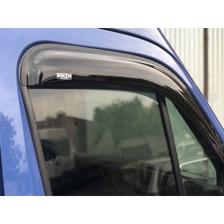 Logu vēja deflektori (2 gab., Niken) Opel Movano 2010–2021 foto 1