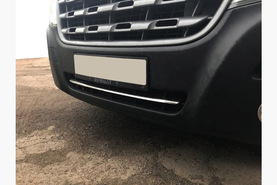 Renault Master 2011–2023 Bufera aizsarglīste (nerūsējošais tērauds) Image