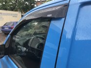 Mercedes Vito W639 2004–2014 Logu vēja deflektori (2 gab., Niken) foto 2