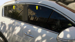 Kia Sportage 2010–2015 Augšējā apmale (4 gab., nerūsējošais tērauds) foto 1