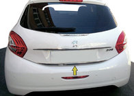 Peugeot 208 2012–2019 Bagāžnieka malas uzlika (nerūsējošā tērauda) foto 1