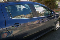 Peugeot 308 2007–2013 Logu apdares līstes (4 gab., nerūsējošais tērauds) foto 1