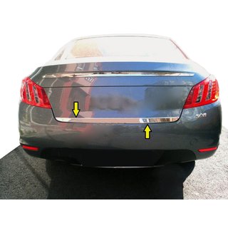 Bagāžnieka malas uzlika (nerūsējošais tērauds) Peugeot 508 2010–2018 foto 1