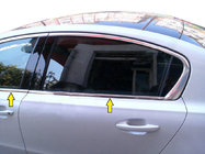 Peugeot 508 2010–2018 Apakšējā logu apmale (Sedan, nerūsējošais tērauds) foto 1