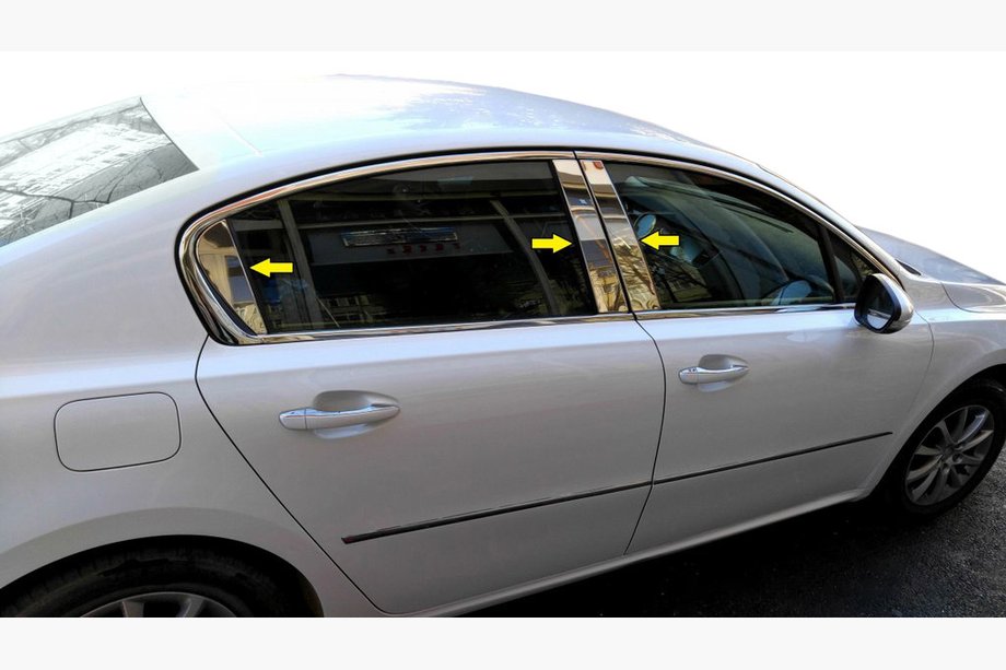 Peugeot 508 2010–2018 Statņu uzlikas (nerūsējošais tērauds) Image