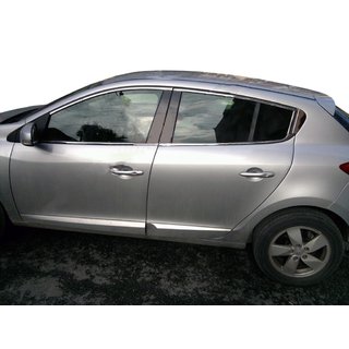 Logu augšējās apdares līstes (HB, 6 gab., nerūsējošais tērauds) Renault Megane III 2009–2016 foto 1