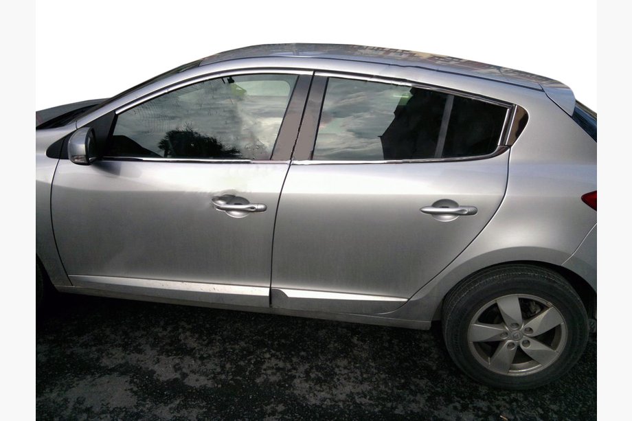Renault Megane III 2009–2016 Logu augšējās apdares līstes (HB, 6 gab., nerūsējošais tērauds) Image