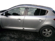 Renault Megane III 2009–2016 Logu augšējās apdares līstes (HB, 6 gab., nerūsējošais tērauds) foto 1