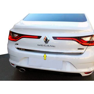 Hromēta bagāžnieka vāka malas uzlika (Sedan, nerūsējošais tērauds) Renault Megane IV 2016–2025 foto 1