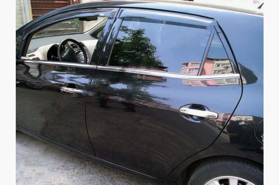 Toyota Auris 2007–2012 Logu apdares līstes (4 gab., nerūsējošais tērauds) Image
