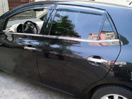 Toyota Auris 2007–2012 Logu apdares līstes (4 gab., nerūsējošais tērauds) foto 1