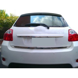 Bagāžnieka malas uzlika (nerūsējošais tērauds) Toyota Auris 2007–2012 foto 4