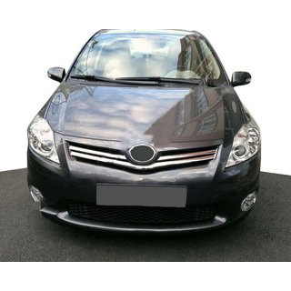 Radiatora režģa uzlikas (nerūsējošais tērauds) Toyota Auris 2007–2012