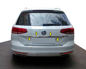 Volkswagen Passat B8 2015–2023 Uzlika virs numura zīmes SW (Carmos, nerūsējošais tērauds) foto 1