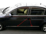 Volkswagen Jetta 2011–2018 Durvju moldings (nerūsējošais tērauds) foto 1