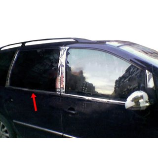 Logu apmales (4 gab., nerūsējošais tērauds) Seat Alhambra 1996–2010 foto 4