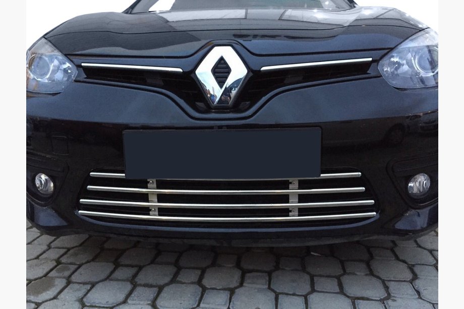 Renault Fluence 2009–2016 Viengabala bufera reste (2013-2016, nerūsējošais tērauds) Image