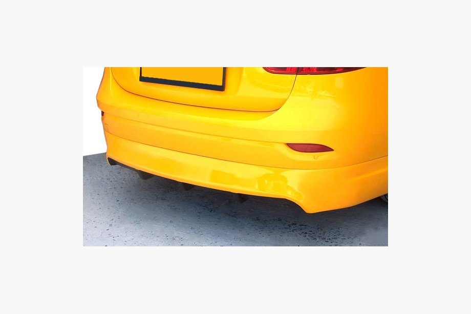 Renault Fluence 2009–2016 Aizmugurējā apakšējā uzlika (krāsošanai) Image