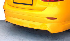 Renault Fluence 2009–2016 Aizmugurējā apakšējā uzlika (krāsošanai) foto 1