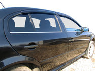 Skoda Octavia I Tour A4 1996–2010 Logu apmales (4 gab., nerūsējošais tērauds) foto 1